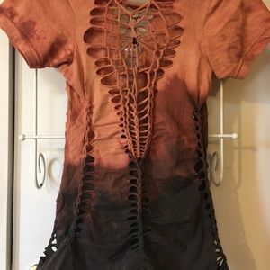 Adorable medium affliction shirt